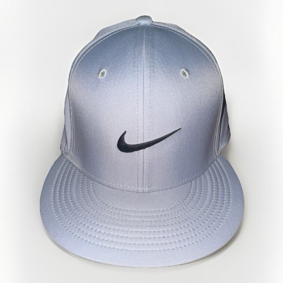Nike Dri-Fit Pro Cap Gray L/XL Stretch Fitted Golf Training Hat - Picture 1 of 4